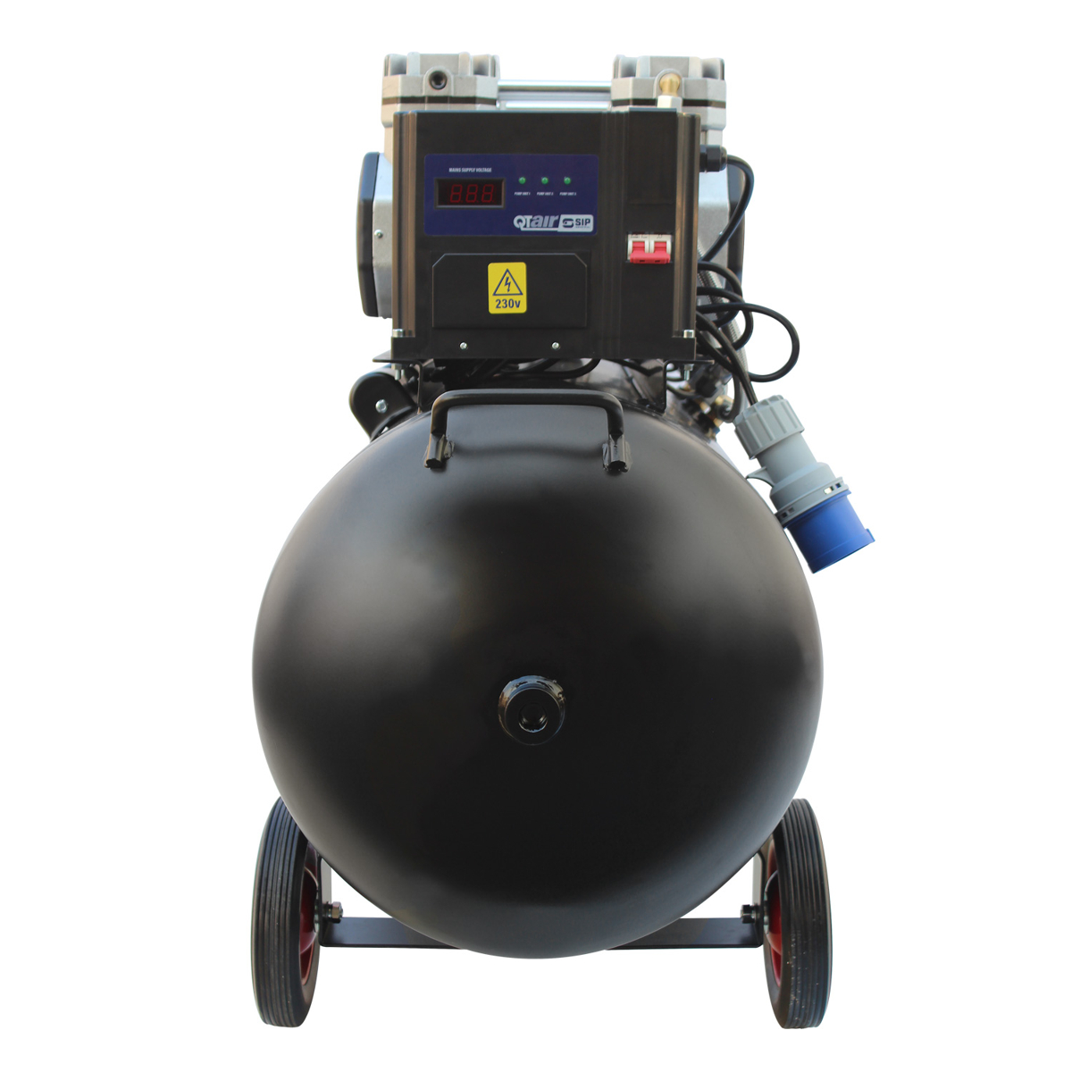 SIP QT AIR DD 4.5hp 200ltr Ultra Low Noise Oil-Free Direct Drive Compressor